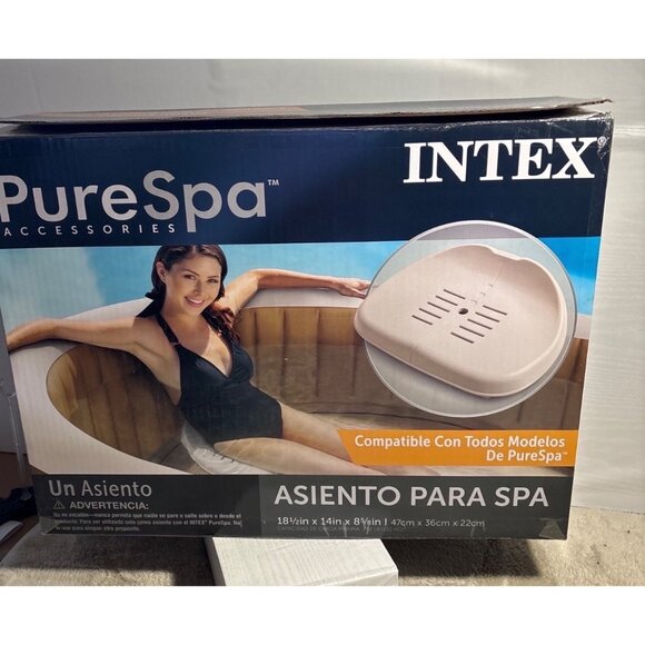 Adjustable Spa Seat Intex PureSpa Accessories Adjustable Height Slip Resistant - Picture 5 of 7